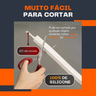 Perfil de LED Flexível Embutir Blindado 15m IP68 – Sem Emenda