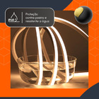 Perfil De Led Flexível Embutir Blindado 5m Ip68 Sem Emenda