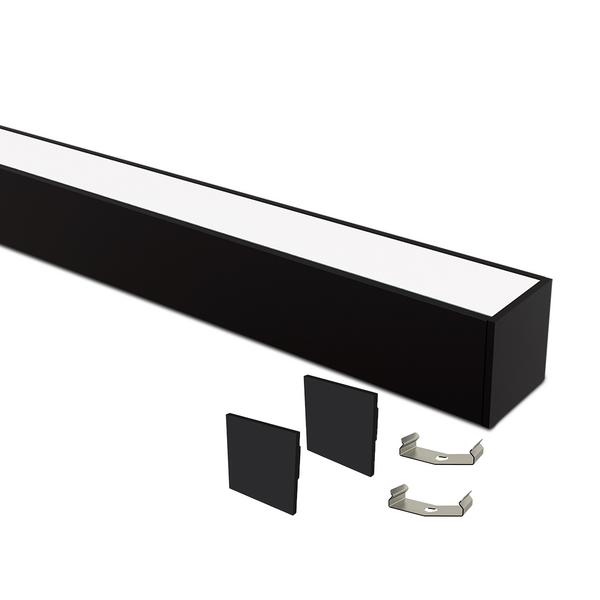 Perfil De Sobrepor Taschibra Para Fita De Led Zenith 50mm Pre