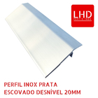 Perfil Desnível, Aço Inox 304, Escovado, 20 Mm - 50 X 900 Mm