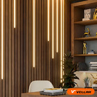 Perfil Embutido Slim 2m em Alumínio Dourado Luxo para Fita LED