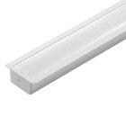 Perfil Embutir  S/garra 3m X 43x20mm Branco/branco-nordecor