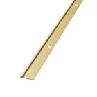 Perfil Final Dourado 250x1,8x3cm Piso Eliane Floor