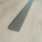 Perfil Frontal De Escada Alumínio Fumê - 3 Metros