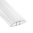 Perfil H Chapa Alveolar Policarbonato 11,8m Cristal Ajover