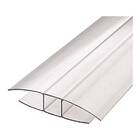 Perfil H para Chapa Alveolar de Policarbonato  de 11,80m Ajover