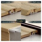 Perfil Incizo 5x1 Smart Carvalho Biscoito Marrom 05794 Br 1,8