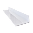 Perfil L Abas Desiguais Alumínio 1mx25,7mmx12,7mm Branco Fosco