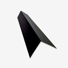 Perfil L Abas Iguais Alumínio 1mx19,05mmx19,05mm Preto Fosco