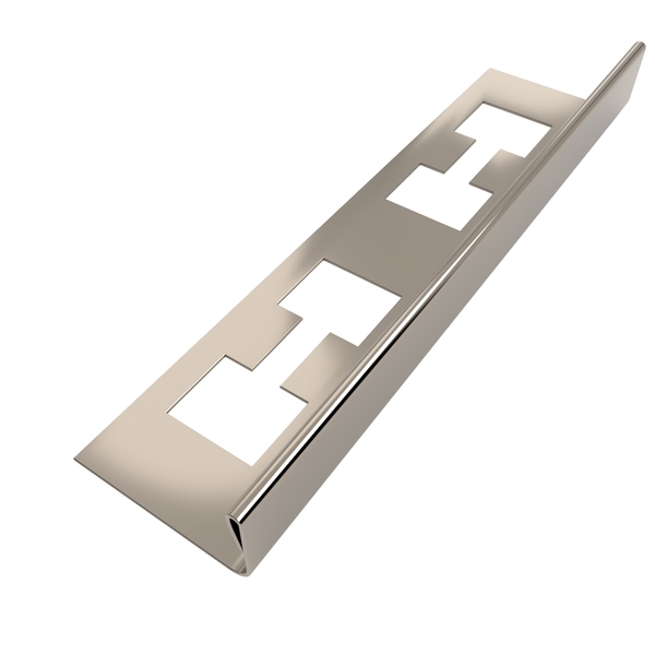 Perfil "L", Aço inox 304, Brilho  L2mm X A10mm X C1,80m