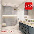 Perfil L Inox 304 Esc, Dourado L2mm A1,0cm C2m