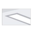 Perfil Led Embutir - Pf-3535-r/2 Branco 50x35mm – 2000mm