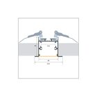 Perfil Led Embutir - Pf-3535-r/2 Branco 50x35mm – 2000mm