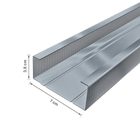Perfil Montante em Aço Galvanizado 70cmx3m 95mm Alge
