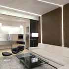 Perfil para Fita LED Embutir 3cm X 2m Luminatti