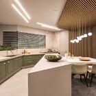 Perfil Para Fita Led Sobrepor 17x7x3000mm - Cinza - Branco