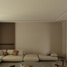 Perfil para LED 2m IP20 Preto Sobrepor Luminatti