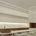 Perfil para LED 3m IP20 Branco Sobrepor Luminatti