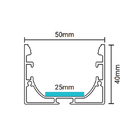Perfil Pendente Largo Para Fita Led Luminatti Lm1144 Com 1 Me