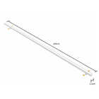 Perfil Pronto com Fita de Led Amarelo 32W 2m Inspire