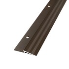 Perfil Rampa Marrom 250x4,4x5cm Piso Eliane Floor