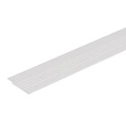 Perfil Redutor de Alumínio Fosco 2mmx2m para Piso Vinílico Artens