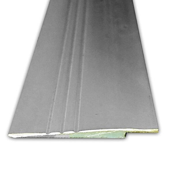 Perfil Redutor De Pisos Vinílico 2mm Barra 1.00ml - Alumínio