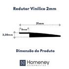 Perfil Redutor Para Piso Vinilico 2mm - Homeney - Natural Fos