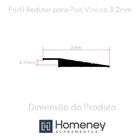 Perfil Redutor Para Piso Vinilico 3,2mm - Homeney - Natural F