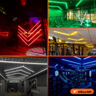 Perfil Seta De Led 50x50cm Sobrepor 35mm + Fita Azul + Fonte