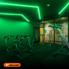 Perfil Seta De Led 50x50cm Sobrepor 35mm + Fita Branco Frio +