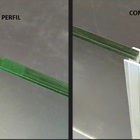 Perfil Silicone Vedação Vidro Cadeirinha Aba Flexível 1,50m