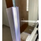 Perfil Silicone Vedação Vidro Cadeirinha Aba Flexível 2m