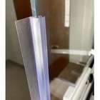 Perfil Silicone Vedação Vidro Cadeirinha H Aba Flexível 1m