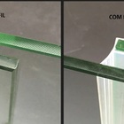 Perfil Silicone Vedação Vidro Rodinho F Aba Flexível 1,20m