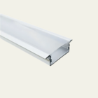 Perfil Slim Embutir Com Aba 30mm X 10mm, Branco - 1 Metro - A