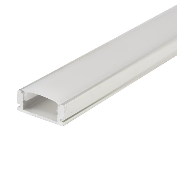 Perfil Slim Sobrepor Branco Ip20 2 Metros Fita Led Gaya