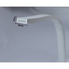 Perfil Sobrepor Flexível Silicone 2m P/ Fita De Led 20x10mm