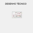 Perfil Sobrepor Para Fita Led 2m Alumínio Difusor Leitoso