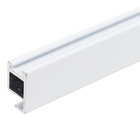 Perfil Tela Mosquiteira Reto Alumínio 3m x 20mm Branco Decal