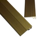 Perfil Terminal Piso Parede Em Alumínio Barra 1.00ml - Champa