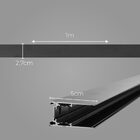 Perfil Trilho Magnético De Sobrepor Preto G20 1 Metro Ds9959