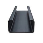 Perfil U em Aço Carbono 6m 40mm Cinza Aço Cearense