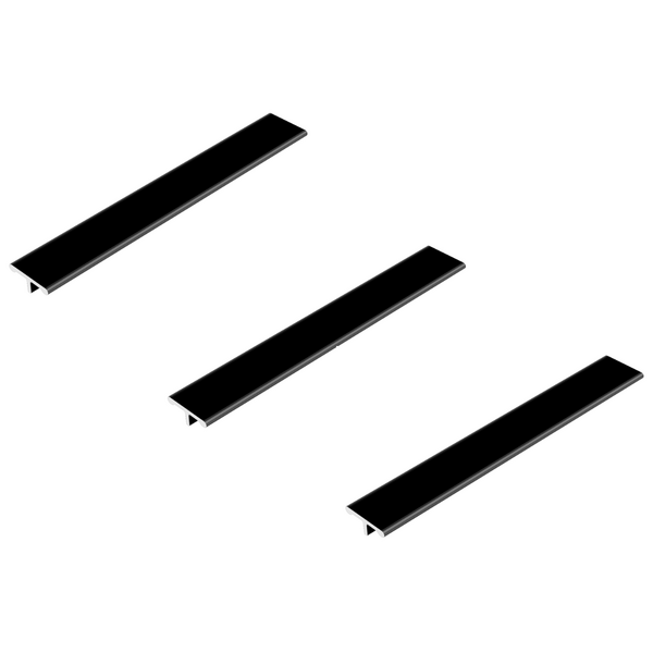 Perfis T Emenda Piso Inox 304 Escovado Milano 3un De 1m