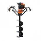 Perfurador De Solo A Gasolina Vps520 Com Broca 80x20cm 2 Temp