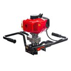 Perfurador De Solo Gasolina 2t 60,2cc Broca Simples 250mm Toy