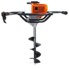 Perfurador Motorizado 65cc + Broca 10 Cm + Extensão 100cm