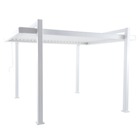 Pérgola  Bioclimático em Alumínio 247x320cm Branco Clima Odyssea Naterial