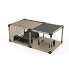 Pérgola Popsteel Club Dupla Solta Robust