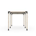 Pérgola Popsteel Dupla Fixa Com Toldo Robust